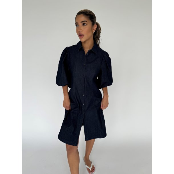 CONTINUE MARTILDA DENIM SHORT DRESS