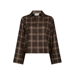 NEO NOIR JAYLIN FLANNEL CHECH SHIRT