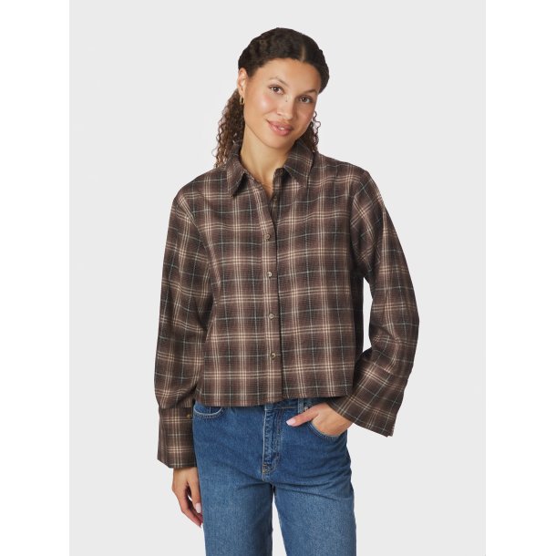NEO NOIR JAYLIN FLANNEL CHECH SHIRT