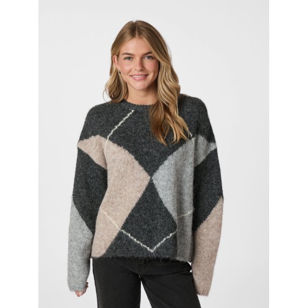 NEO NOIR INGA CHECK KNIT