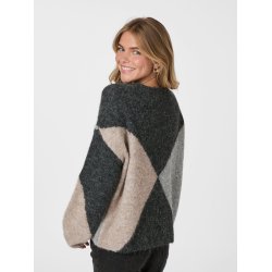 NEO NOIR INGA CHECK KNIT