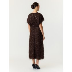 YASILZA DRAPE LONG DRESS 