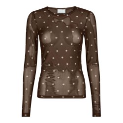 NEO NOIR ELLA DOT BLOUSE