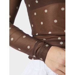 NEO NOIR ELLA DOT BLOUSE