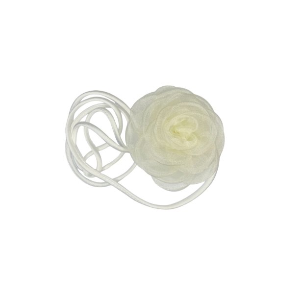 PICO ORGANZA ROSE STRING