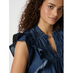 NEO NOIR JAYLA DENIM TOP