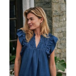 NEO NOIR JAYLA DENIM TOP