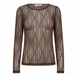 CO`COUTURE MARCY MESH O-BLOUSE