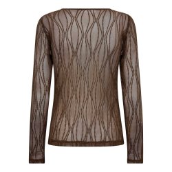 CO`COUTURE MARCY MESH O-BLOUSE