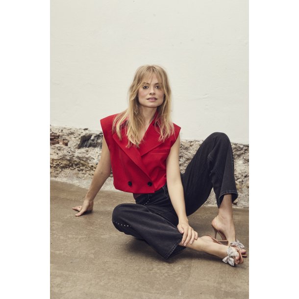 CO`COUTURE CADEAU CROP WAISTCOAT