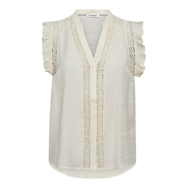 CO`COUTURE CARYN FRILL TOP