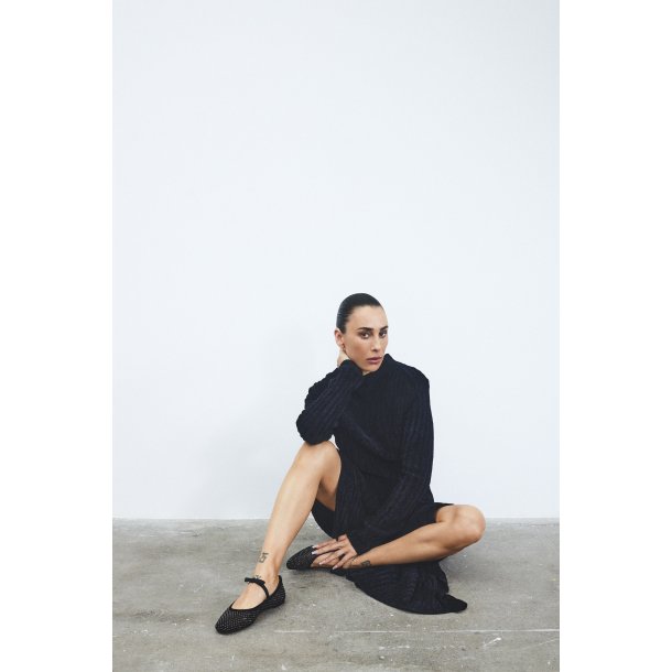 BIANCO MEDINA BOW BALLERINA