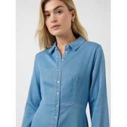 YASSAVANNA LONG CHAMBRAY DRESS