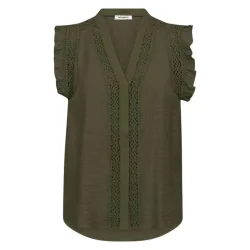 CO`COUTURE CARYN FRILL TOP