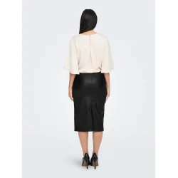 JDYSOYA MIDI PU SKIRT