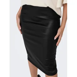 JDYSOYA MIDI PU SKIRT