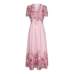 NEO NOIR SERNA FLOWER PRINT DRESS