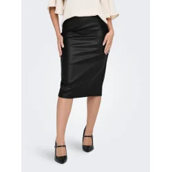 JDYSOYA MIDI PU SKIRT