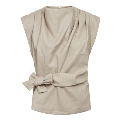 CO`COUTURE GITTE PLEAT TOP