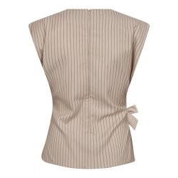CO`COUTURE SALVIE PLEAT TOP 