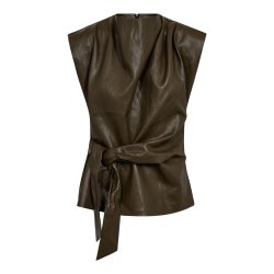 CO`COUTURE GITTE PLEAT TOP