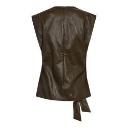 CO`COUTURE GITTE PLEAT TOP