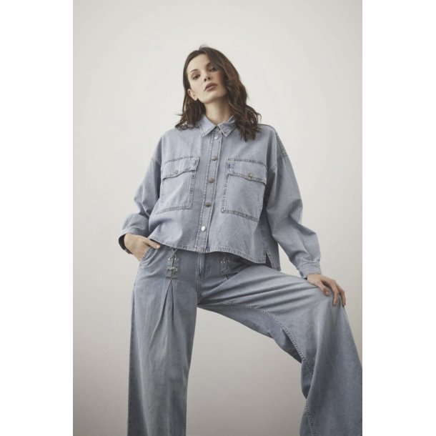 CO`COUTURE CINDY DENIM SHIRT