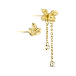 PURE BY NAT DAHLIA CHAIN ERRING