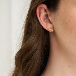 PURE BY NAT DAHLIA CHAIN ERRING