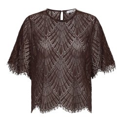 CO`COUTURE LETI LACE BLOUSE