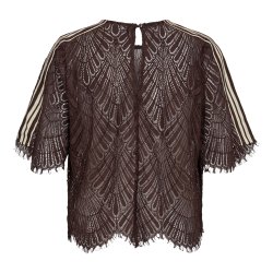 CO`COUTURE LETI LACE BLOUSE