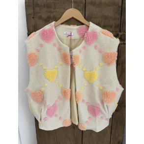 NOT SISTERS FRIDA TEDDY HEART VEST