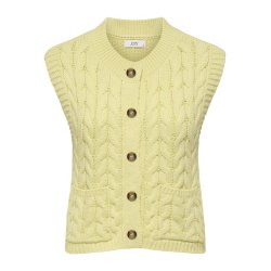 JDYANNALISE O-NECK CABLE VEST 