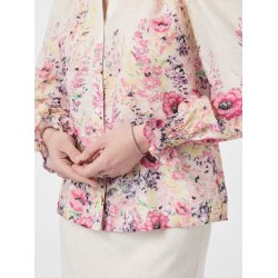 NEO NOIR CALLOMA FLOWER BLOUSE