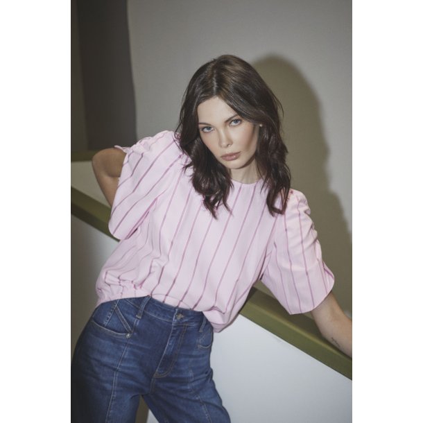 CO`COUTURE ROSALINA STRIPE BLOUSE