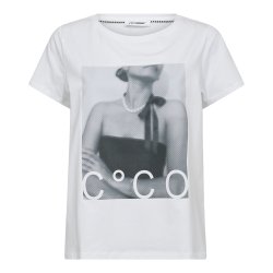 CO`COUTURE SIARA PEARL NECKLACE TEE