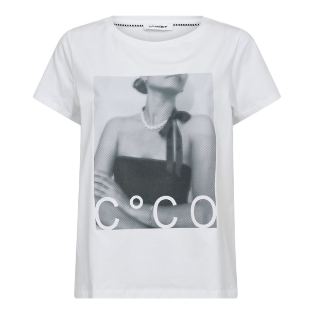 CO`COUTURE SIARA PEARL NECKLACE TEE