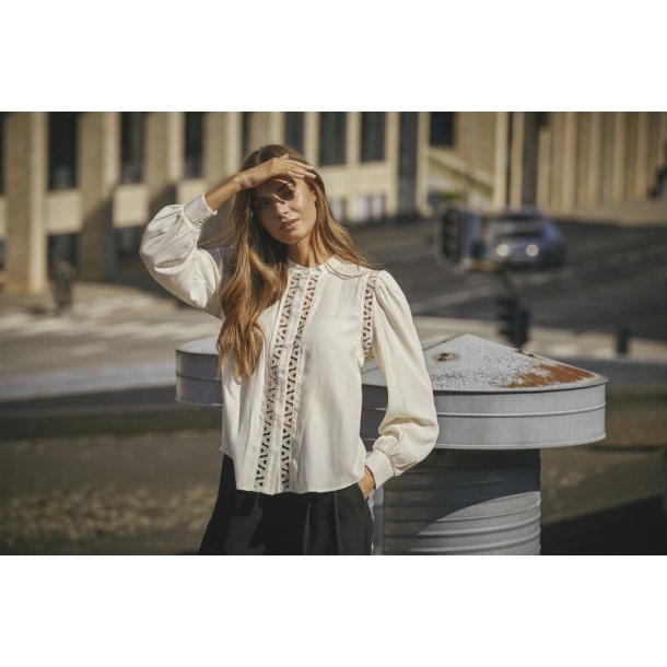 CO`COUTURE AILA LACE SHIRT