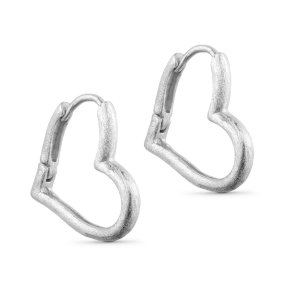 PURE BY NAT ESMEE HEART EARRINGS