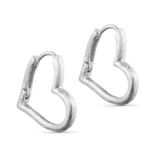 PURE BY NAT ESMEE HEART EARRINGS