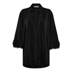 CO`COUTURE ADNA FEATHER SHIRT