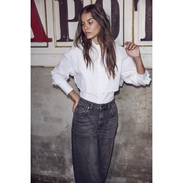 CO`COUTURE SANDY DOUBLE LAYER SHIRT