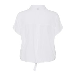 PCPIA LINEN BLEND TIE SHIRT