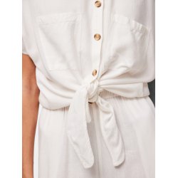 PCPIA LINEN BLEND TIE SHIRT