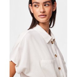 PCPIA LINEN BLEND TIE SHIRT