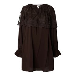 YASESTHER LACE CAPE DRESS 