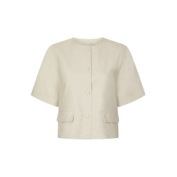 NEO NOIR RORY LINEN BLOUSE