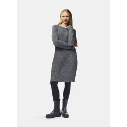 PCIVY LS CONTRAST KNIT DRESS