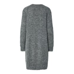 PCIVY LS CONTRAST KNIT DRESS