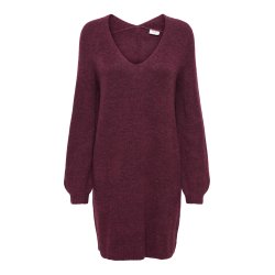 JDYELANORA V-NECK DRESS KNIT 